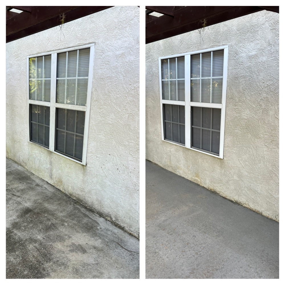 Concrete cleaning