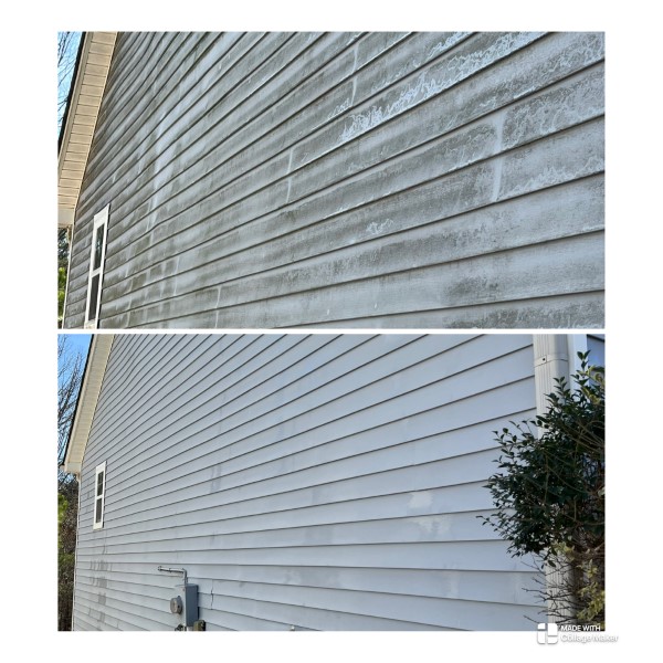 Exterior House Washing Completed in Fairburn, GA