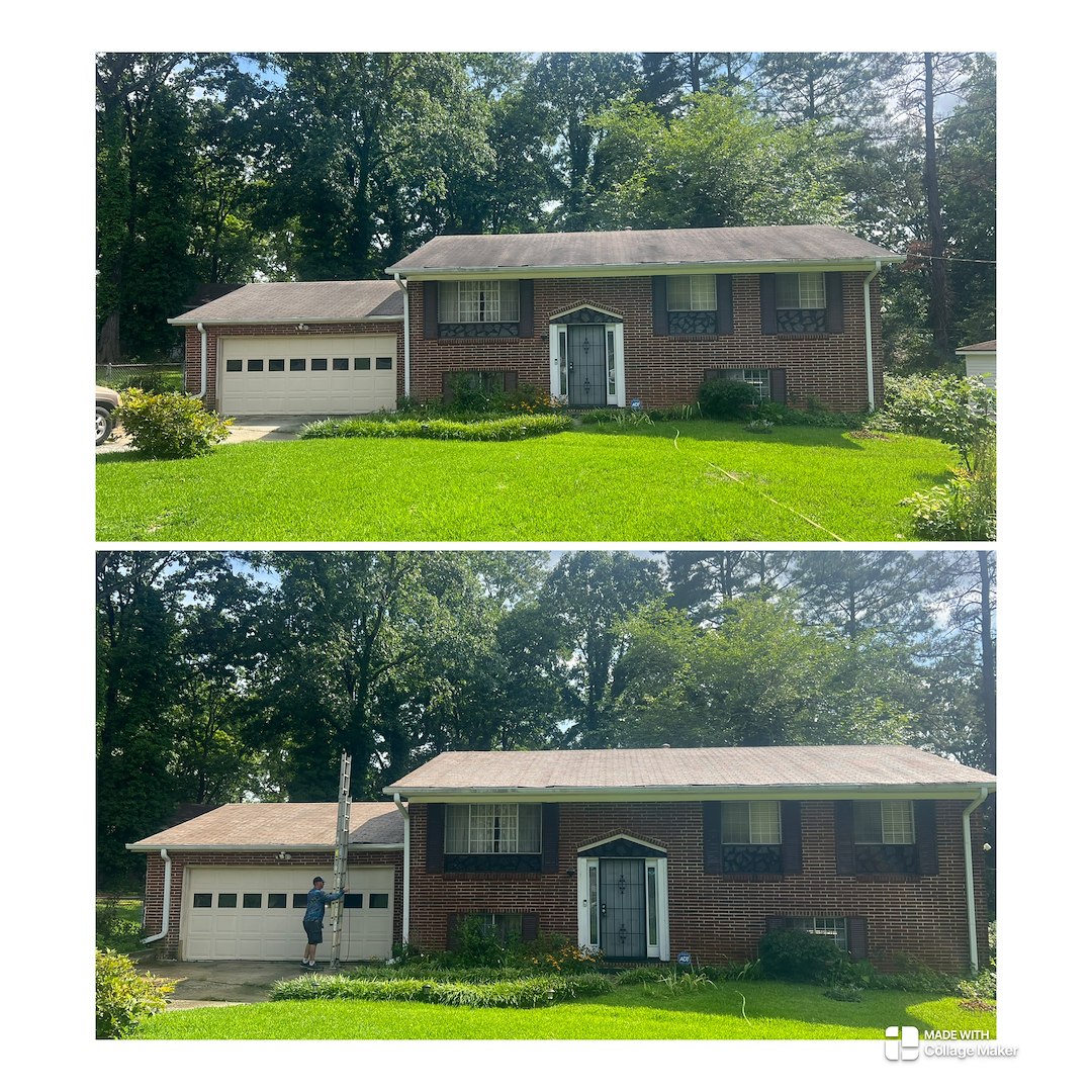 Roof wash in Jonesboro,GA